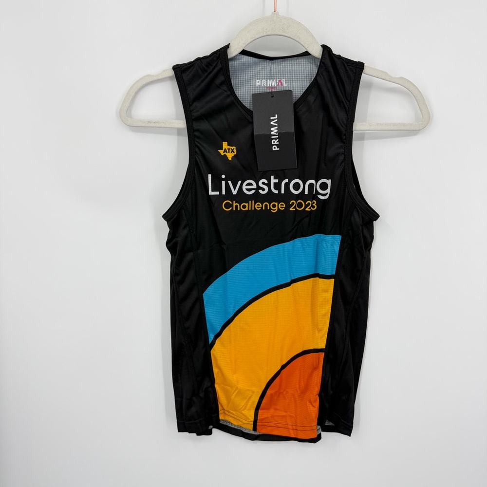 Primal Women's sz‎ S Running Singlet livestrong challenge 2023